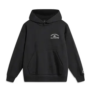 Толстовка с капюшоном way of wade любовь и страсть вышитые Li-Ning, черный