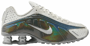 Кроссовки Nike Wmns Shox R4 'White Iridescent', белый