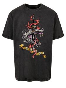 Рубашка F4NT4STIC The Witcher Monster Slayer Netflix TV Series, черный