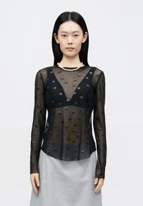 Топ MAX&Co. FUNALE, Schwarz/Black