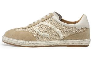 Natursun Эспадрильи женские, абрикосовые/черные