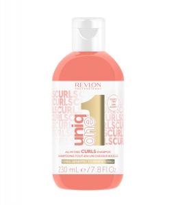 Шампунь для волос Revlon Professional UniqOne All In One Curls Shampoo, 230 ml