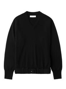 Random Identities свитер с поясом, черный