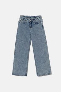 Детские джинсы Calvin Klein Jeans MR WIDE LEG RELAXED SP BL, синий