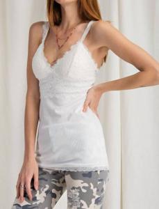 Кружевной бюстгальтер-бралетт цвета Off White Easel