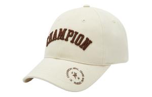 Champion Хлопковая бейсболка унисекс, Ecru