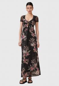 Платье макси GABBY AllSaints, черный