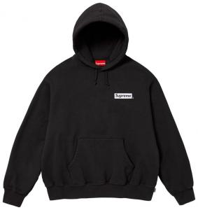 Supreme Толстовка с капюшоном «Верховный президент» черного цвета