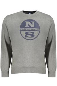 Толстовка мужская North Sails, серый / синий