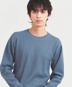 Мужская футболка с длинным рукавом FRUIT OF THE LOOM TC Waffle Select Brands, цвет Gray