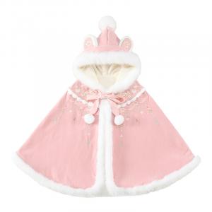 Детский плащ с капюшоном PROTECTCAMEL, розовый