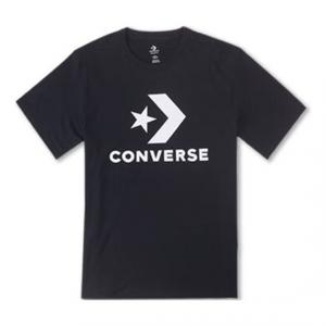 Футболка Converse Go-To Star Chevron Standard Fit T-Shirt 'Black', черный