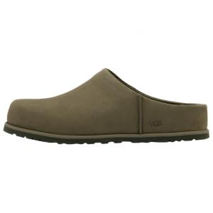 UGG Мужские тапочки с закрытым носком, устойчивые к истиранию, цвета khaki green