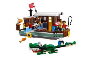 LOGO Creator 3 в 1 Riverside Boat House строительные блоки 396 шт 31093 LEGO