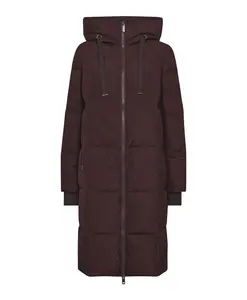 Пальто квадратной формы цвета помадки Mos Mosh, коричневый