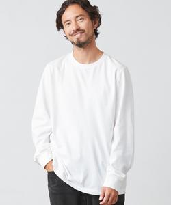 Футболка Carefree, не садится после стирки, с длинным рукавом, японский крой.