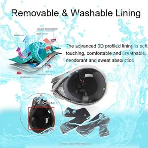 Шлем кроссовый детский SanQing, зеленый / желтый / белый