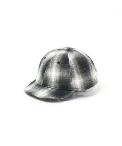 Кепка BASIQUENTI с короткими полями в клетку омбре Abahouse Lastword, цвет Black