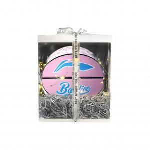 LINING Badfive PU баскетбольный мяч розовый белый размер 7 тренировочный unisex