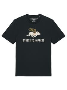Рубашка Watapparel Stress To Impress, черный