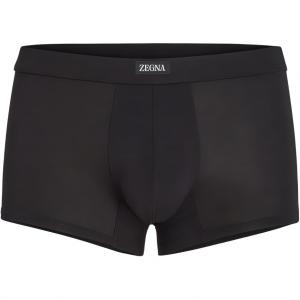 Трусы Zegna с детализированным логотипом Ermenegildo Zegna, черный