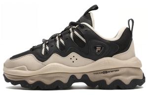 ФИЛА ФЬЮЖН Кроссовки Qd 96 Dx 'Чёрный Бежевый' женские, Чёрный Жёлтый