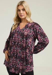 Блуза Yours Clothing Blouse, Black