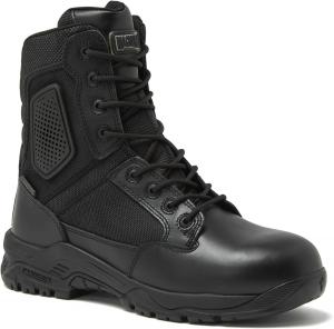 Magnum - Тактические ботинки Strike Force 8 с боковой молнией - Разработаны для полиции, скорой помощи, охраны, военных, охоты и мотоциклистов, с противоскользящей подошвой Michelin, Waterproof + Composite Toe
