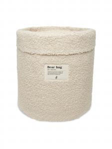 Jollein Коробка/Корзина 'Boucle' в цвете Cream