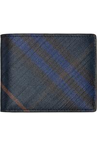 Чековый кошелек бифолд Burberry, цвет midnight