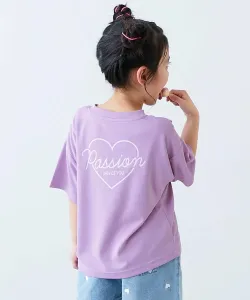 Футболка с коротким рукавом из быстросохнущей эластичной сетки Devil Lab для девочек (весна/лето 2025) Devirock, цвет 008-Heart-L Lavender