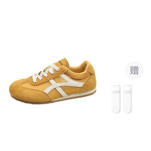 Женские скейтерские кеды Deesha, Yellow[High-Quality Upgraded-Giveaway Edition]