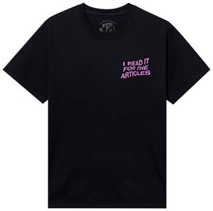 Футболка Anti Social Social Club x Playboy Read It Tee 'Black', черный