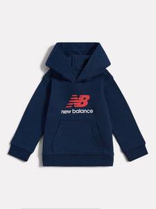 Детская толстовка с логотипом из хлопковой смеси New Balance, Nb Navy