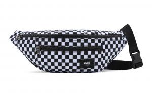 Vans Нейлоновый спортивный рюкзак через плечо поясная сумка кроссбоди унисекс черный белый, Black White