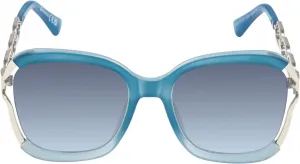 Очки SouthPole Ladies Square Vented and Plastic Glam detail, Denim Blue/Silver