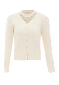 Толстовка NAEMI Strickjacke, белый