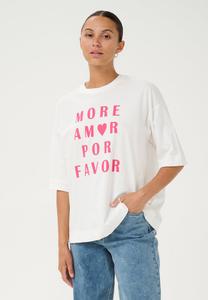 Футболка Kaffe KAGISSA, Chalk/Off-White