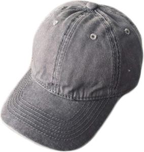 Модная винтажная хлопковая потертая кепка, мужская и женская бейсболка, простая регулируемая кепка для папы, низкопрофильная кепка Generic, Gray