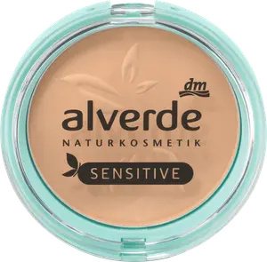 Puder Sensitive 02 Средний бежевый 11 0г alverde NATURKOSMETIK