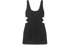 Self-portrait Женское черное классическое платье без рукавов Self portrait