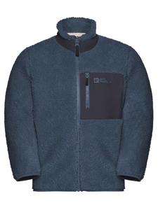 Флисовая куртка "Ice Curl" темно-синего цвета Jack Wolfskin