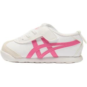Onitsuka Tiger Мексика 66 low top детские туфли розовый белый для малышей