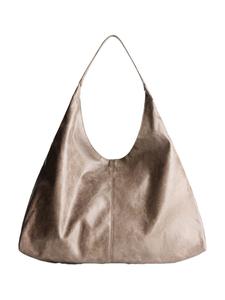 Сумка через плечо Bershka, Dark beige