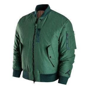 Куртка men's essentials ma-1 reversible aviator woven padded clothes green jacket Air Jordan, зеленый