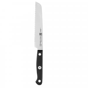 Нож ZWILLING Gourmet Z15 с зазубренным лезвием длиной 5 дюймов, Stainless Steel-5-Inch