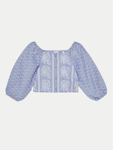 Блузка обычного кроя J5GH08WH7K0 Guess, синий