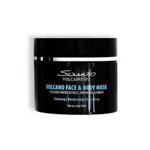 Кислородная и очищающая маска для лица и тела, 200 мл Santo Volcano Spa