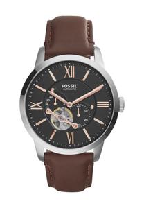 Мужские автоматические часы Townsman ME3061 FOSSIL, цвет Braun Silber