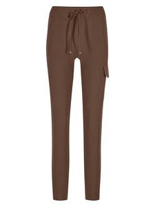 MADELEINE Брюки-чинос суженные, коричневые